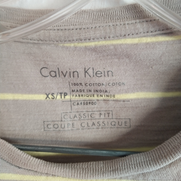 Calvin Klein Striped Slim Fit Shirt - Picture 2 of 3